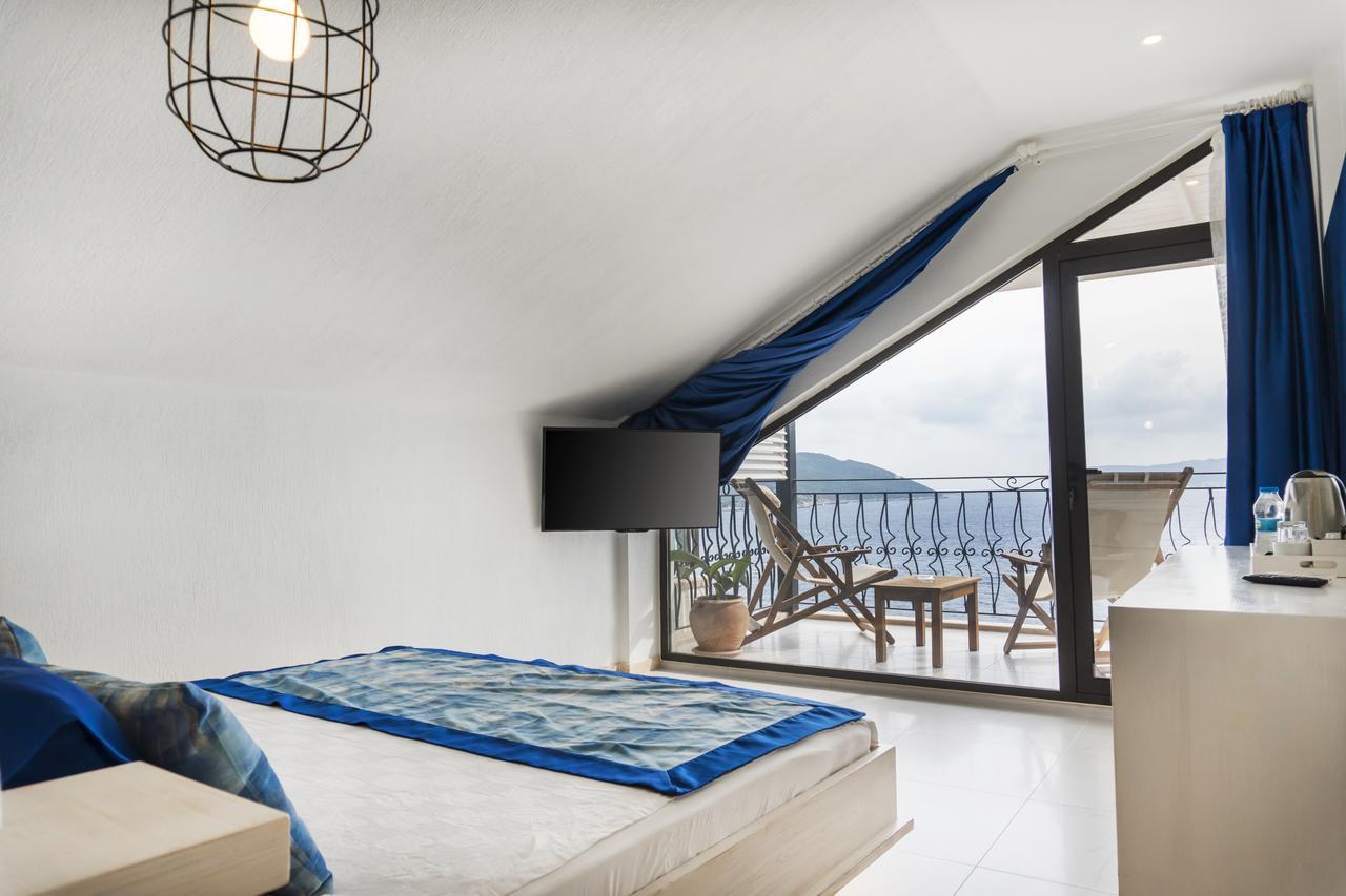 Nur Beach Hotel Kas Exterior foto