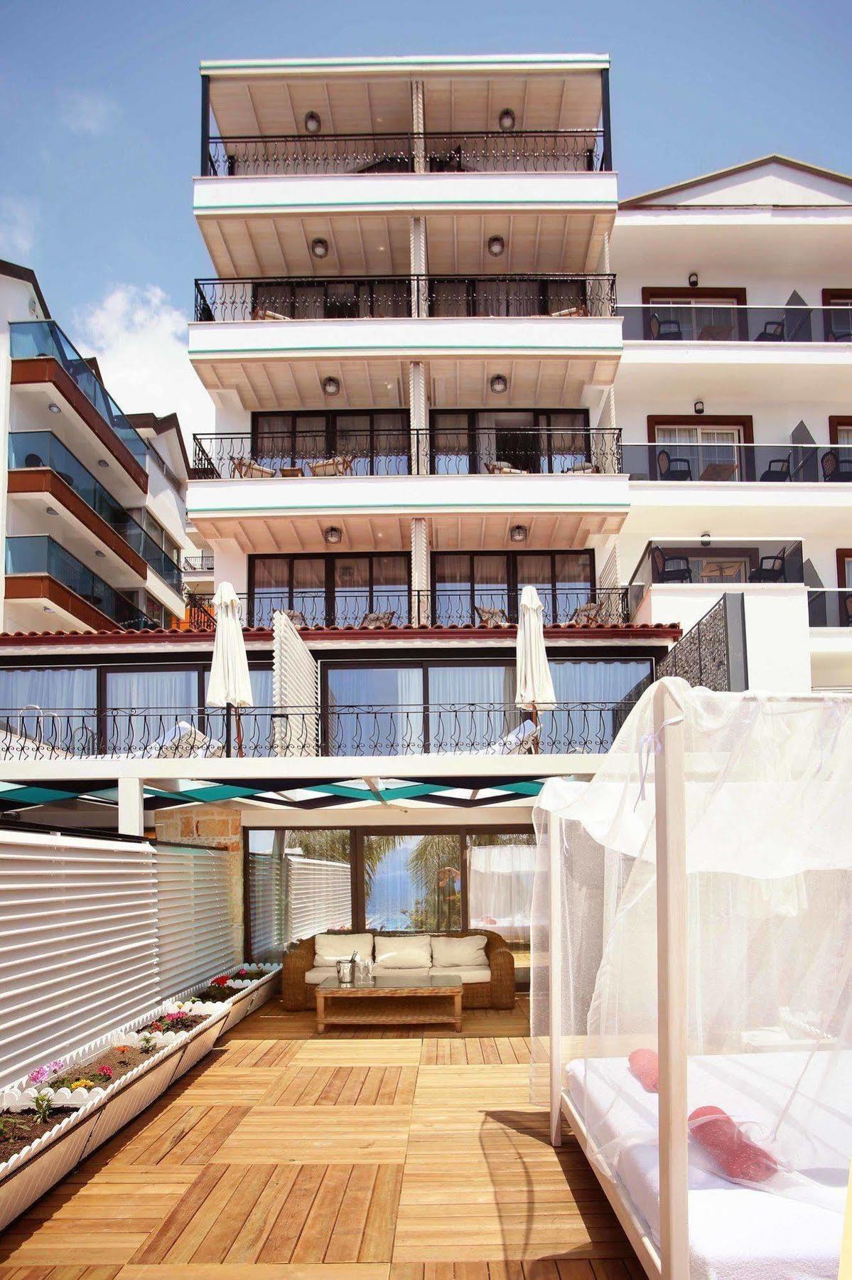 Nur Beach Hotel Kas Exterior foto